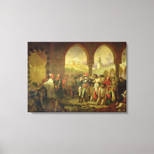 Toile N. Bonaparte visitant la peste frappée de