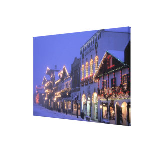 Toile Na, Etats-Unis, Washington, Leavenworth. Rue