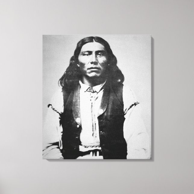 Toile Naiche (d.1874) Chef des Apaches de Chiricahua (Recto)