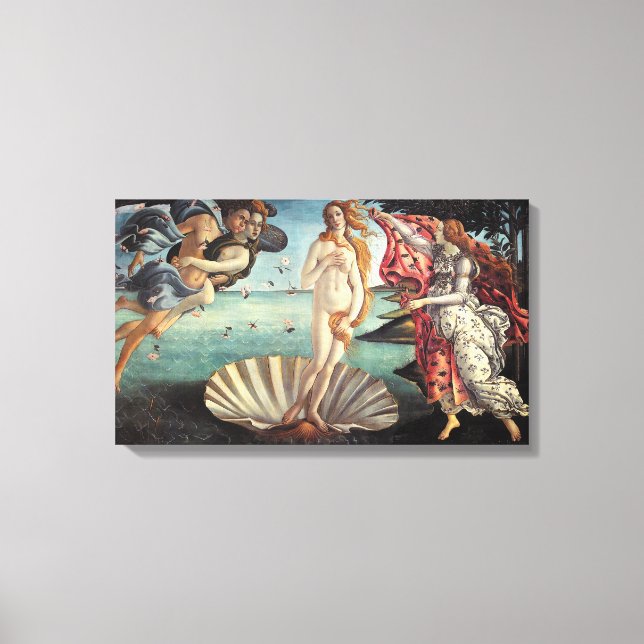 Toile Naissance de Vénus par Sandro Botticelli (Recto)