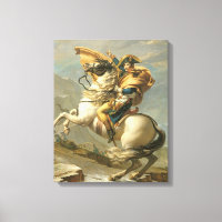 Napoléon Traversant les Alpes au St Bernard