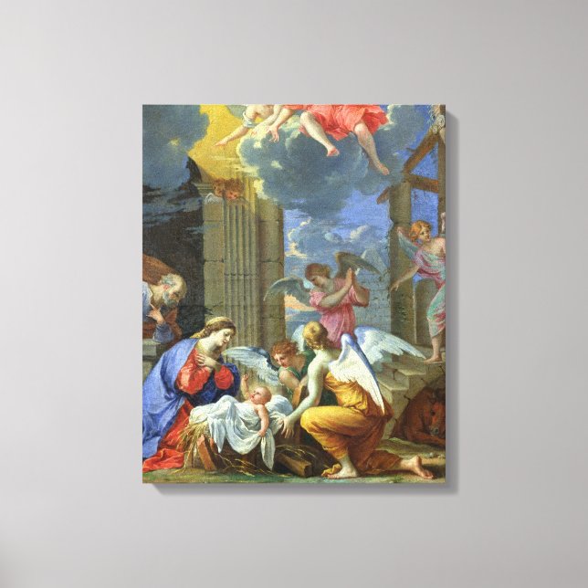 Toile Nativité, 1667 (Recto)