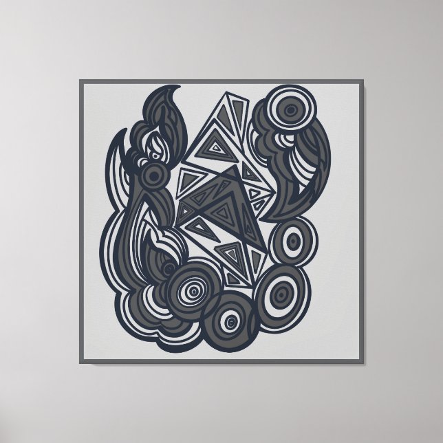 Toile Nature et Geometry (Recto)