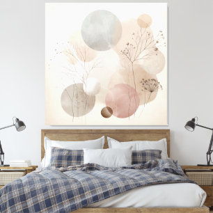 Toile Nature éthérée : Wabi Sabi Art