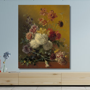 Toile Nature morte aux fleurs – Élégant floral vintage