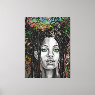 Toile Nature Woman Canvas Imprimer