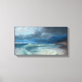 Toile naufrage d'un matin orageux, Aivazovsky