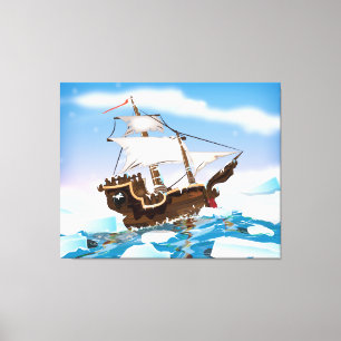 Toile Navire de brise-glace