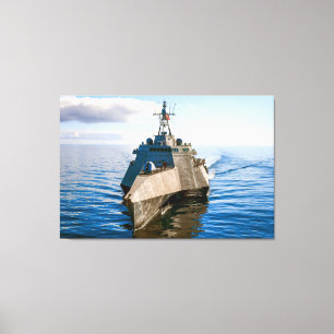 Toile NAVIRE DE COMBAT LITTORAL - LCS-16 32x48
