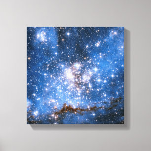 Toile Nebula NGC 346 Étoiles pour nourrissons - Hubble S