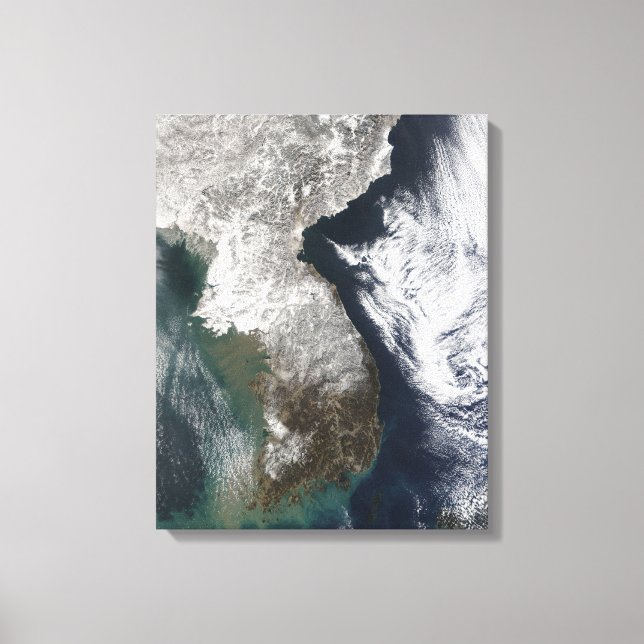 Toile Neige en Corée (Recto)