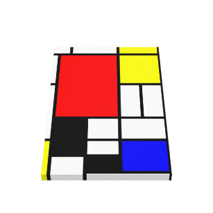 Toile Néo--plasticism style de Mondrian