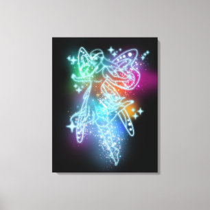 Toile Neon Fairy
