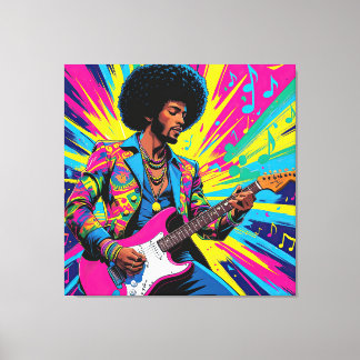 Toile Neon Groove Collective – Psykedelisk Konst & Musik