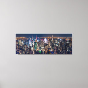 TOILE NEW YORK CITY PAR NUIT