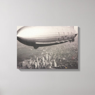 Toile New York Zeppelin