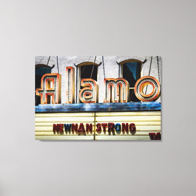 Toile NEWNAN STRONG Canvas Art (Recto)