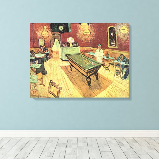 Toile Night Cafe, Place Lamartine par Vincent van Gogh (Insitu (Plancher de Bois))