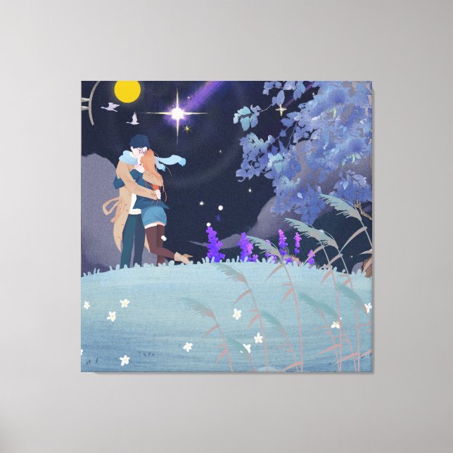 Toile Night Embrace (Recto)