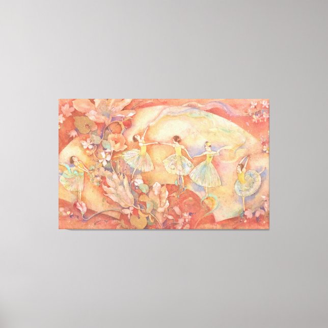 Toile Nijino-Odori: A Rainbow Dance (Recto)