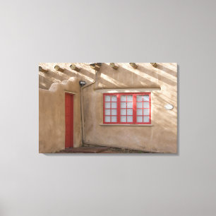 Toile NM, Nouveau-Mexique, Santa Fe, Canyon Road, légend