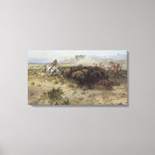 Toile No. 26 de chasse de Buffalo par cm Russell,