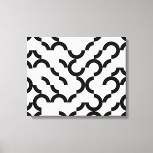 Toile Noir, cool, tendance, moderne, art circulaire urba