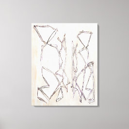 Toile Noir et blanc Contempary moderne Couple Abstrait