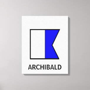 Toile Nom De Famille Indicateur Nautique