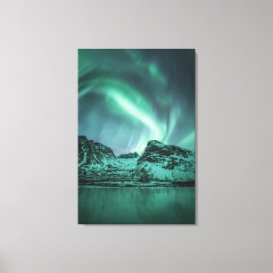 Toile Northern Lights Nature Photo