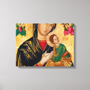 Toile Notre Dame de l'aide perpétuelle