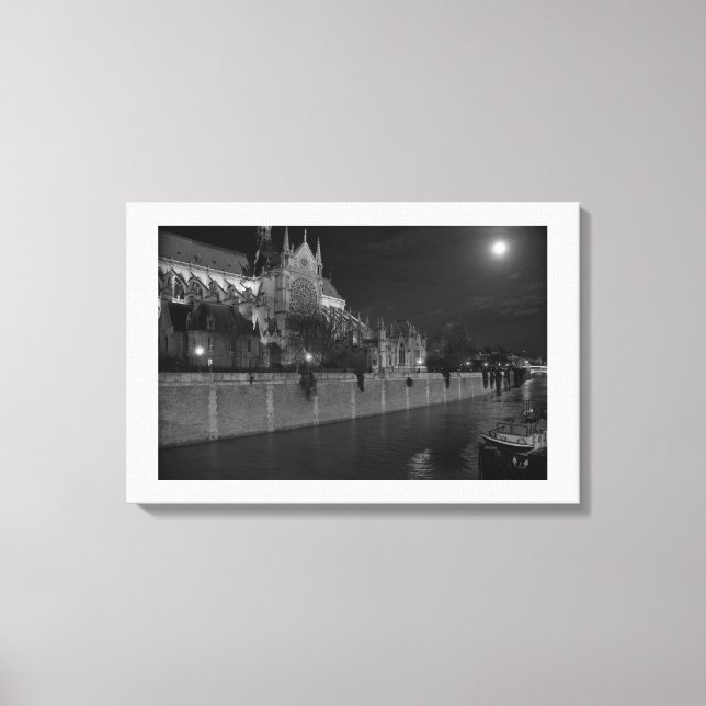 Toile Notre-Dame de Paris (Recto)