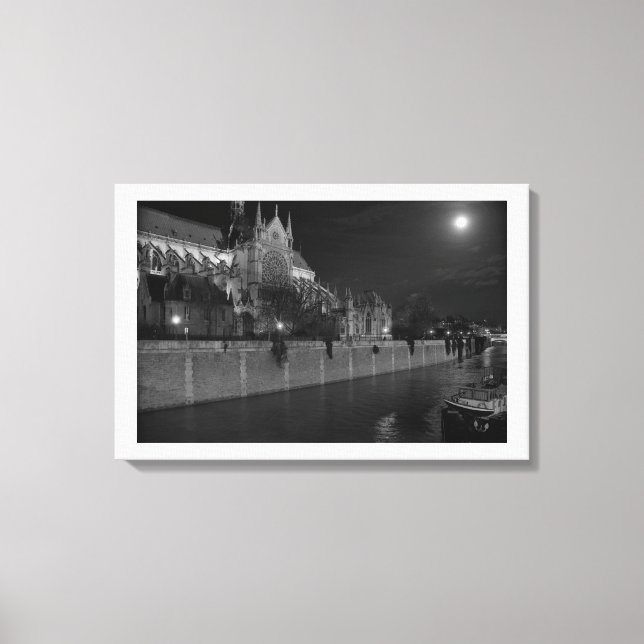 Toile Notre-Dame de Paris (Recto)