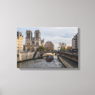 Toile Notre Dame de Paris, France