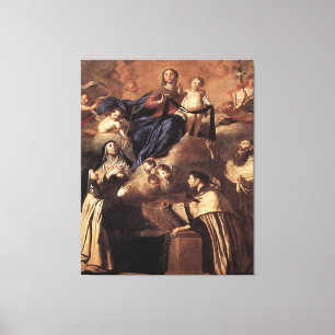 Toile Notre-Dame du Mont Carmel 1641