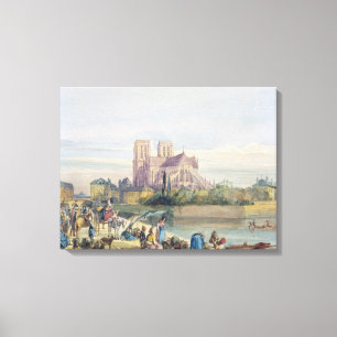 Toile Notre Dame, Paris (la semaine sur le papier)