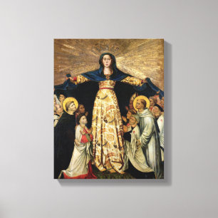 Toile Notre Madame de grâce et les maîtres de l'ordre