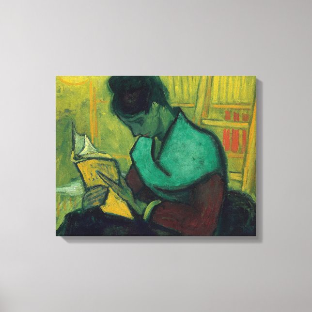 Toile Nouveau lecteur par Vincent Van Gogh (Recto)