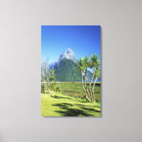 Nouvelle-Zélande, île du Sud, Mitre Peak,
