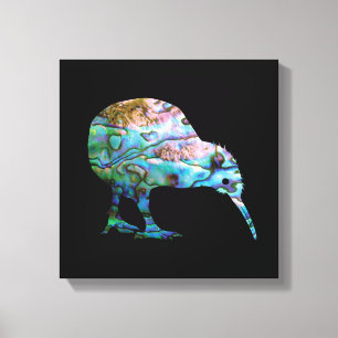 TOILE NOUVELLE-ZÉLANDE KIWI PAUA