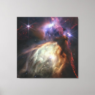 Toile Nouvelles Étoiles Rho Ophiuchi JWST