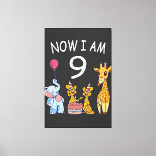 Toile Now I le 9e anniversaire du Birthday