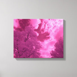 Toile Nuage infrarouge Pinkish Hues