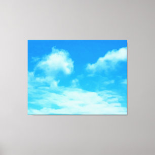 Toile Nuages Dans Le Ciel Bleu D'Ottawa. Commandez dès m