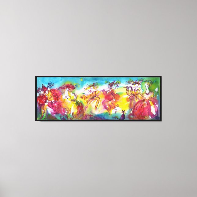 Toile NUIT DU CARNAVAL / Mascarade vénitienne, Musique d (Recto)