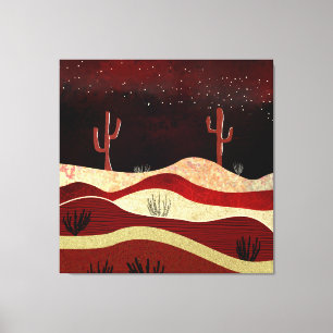 Toile Nuit du désert