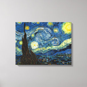 Toile Nuit étoilée par Vincent Van Gogh Canvas Art