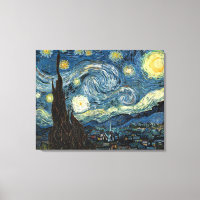 Nuit étoilée par Vincent van Gogh. L'art célèbre