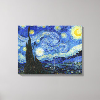 Toile Nuit étoilée Vincent Van Gogh