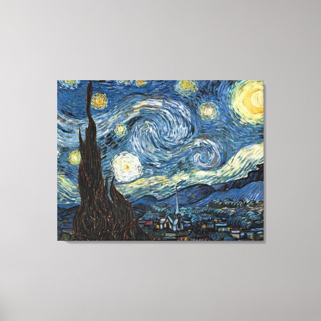 Toile Nuit Van Gogh Starry (Recto)